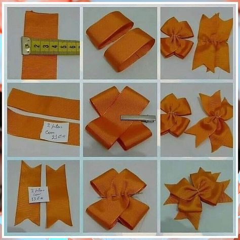 Christmas Hair Bows - The Smartest and Quickest Way to Get What You Need is From Amazon.com - Click to visit IMMEDIATELY! Girl Bows Diy, Diy Baby Bows, Hair Bows Diy Ribbon, Simpul Pita, Girls Hair Bows Diy, Buat Pita, Pinwheel Bow, Bows Diy Ribbon, Bow Template