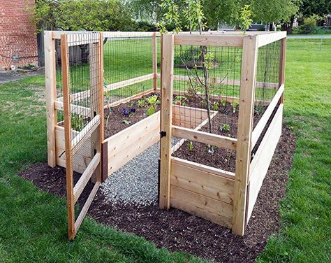 Deer Proof Garden, Garden Reference, Greenhouse Panels, Fenced Vegetable Garden, Deer Proof, Raised Garden Bed Kits, Vertical Vegetable Garden, Vegetable Garden Raised Beds, Diy Raised Garden