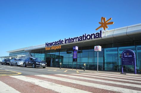 Newcastle International Airport Newcastle Airport, Solar Water Pump, Solar Water, Energy Technology, International Airport, Solar Lights, Newcastle, Water Pumps, Save Energy