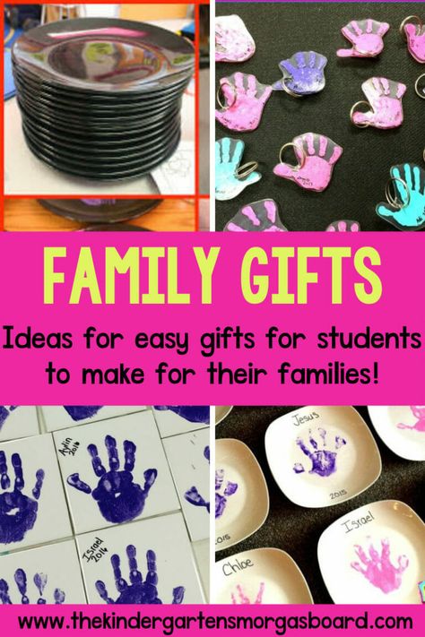 Kindergarten Parent Gifts, Preschool Parent Christmas Gifts, Gifts From Students To Parents, Preschool Parent Gifts, Easy Parent Gifts, Parent Gift Ideas, Parent Holiday Gifts, Preschool Christmas Gifts, Gifts For Kids To Make