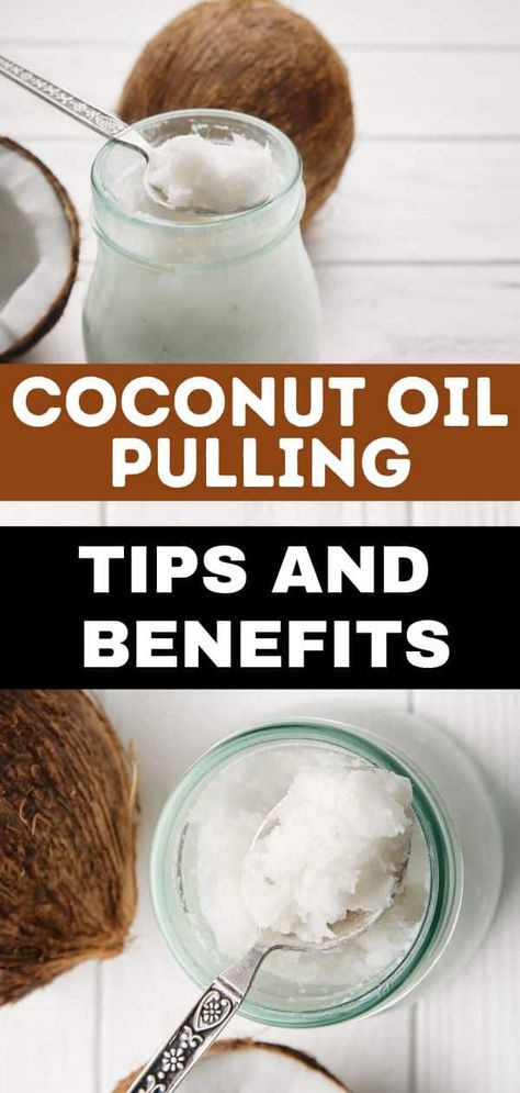 Have you been thinking about Coconut Oil Pulling or wondering about what coconut oil pulling benefits for teeth are? I was a skeptic but I tried it and had an amazing experience. Some people say that coconut oil pulling can help heal tooth cavities. Learn how to do coconut oil pulling and find out about my coconut oil pulling experience. Learn about my coconut oil pulling before and after experience which shows that coconut oil teeth whitening as a natural remedy is really a thing. Brush Teeth With Coconut Oil, Coconut Oil Pulling Teeth Heal Cavities, Coconut Pulling Teeth, Oil Pulling Before And After, Coconut Oil Pulling Benefits, White Teeth Coconut Oil, Coconut Oil Pulling Teeth, Homemade Organic Skin Care, Health Coconut Oil