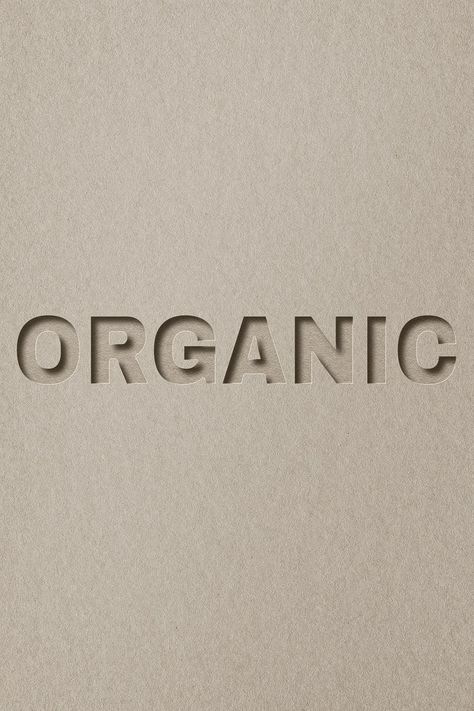 Organic lettering paper cut font typography | free image by rawpixel.com / paeng Organic Lettering, Organic Fonts, Desert House Plans, Eco Font, Organic Typography, Organic Font, Plastic Surgery Quotes, Nature Typography, Organic Branding