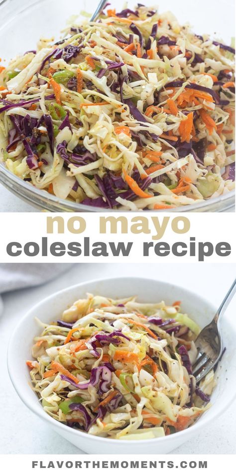 Cole Slaw With Vinaigrette, Best Cole Slaw Recipe Vinegar, Mayo Free Coleslaw Recipe, Coleslaw Recipe Vinegar And Mayo, Non Mayo Coleslaw Dressing, Cole Slaw No Mayonnaise, Cole Slaw Vinaigrette, Healthy Coleslaw Recipes No Mayo, Coleslaw Dressing Recipe No Mayo