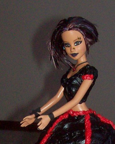 Emo-Barbie_Cake_Closeup by sjegtvig, via Flickr Emo Barbie, Emo Pics, Emo Pictures, Y2k Emo, Barbie Cake, Inner Child, Barbie Dolls, Close Up, Healing