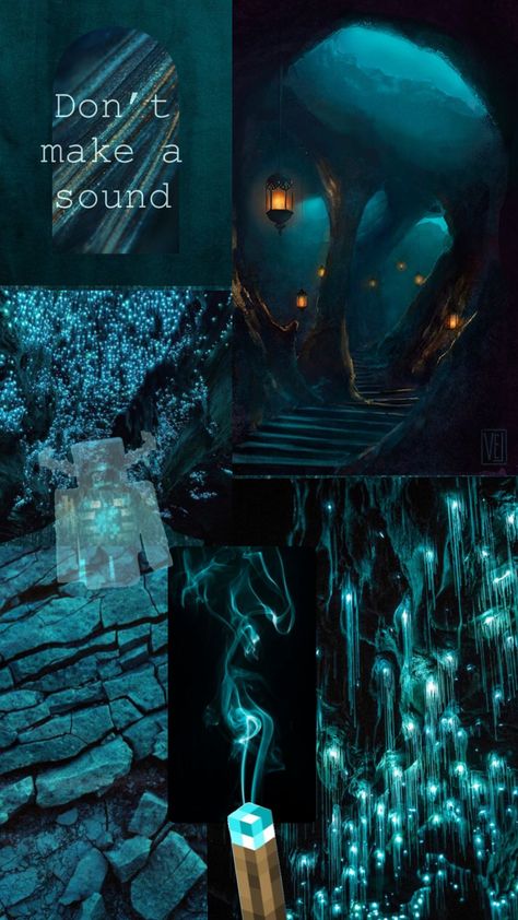 #minecraft #warden #deepdark #shhhhhh #quiet #silent #cave #underground #teal #dontmakeasound Minecraft Warden Aesthetic, Minecraft Warden Wallpaper, Phantom Minecraft Fanart, Sculk Aesthetic, The Warden Minecraft, Sculk Minecraft, Minecraft Sculk, Warden Minecraft, Minecraft Warden