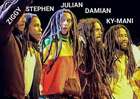 Marley Brothers, Rastafari Art, Stephen Marley, Marley Family, Bob Marley Legend, Rastafarian Culture, Bob Marley Pictures, Damian Marley, Jah Rastafari