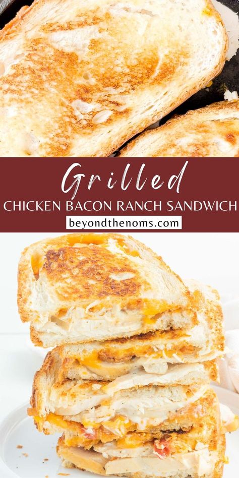 chicken bacon ranch sandwich Chicken Bacon Ranch Melt, Blackstone Chicken Bacon Ranch, Chicken Bacon Ranch Grilled Cheese, Chicken Melts Sandwich, Grilled Chicken Bacon Sandwich, Chicken Bacon Ranch Sandwich Recipes, Chicken Bacon Ranch Blackstone, Grilled Chicken Bacon Ranch Sandwich, Turkey Bacon Ranch Sandwich