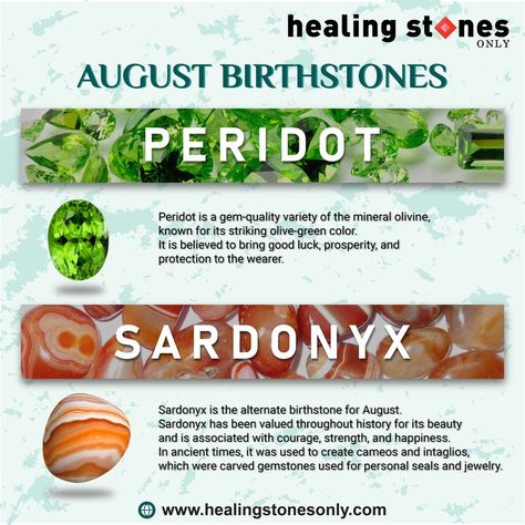 #august #augustbirthstone #augustbirthstonering
#augustbirthstoneperidot #augustbirthstonejewelry
#birthstone #birthstonerings #birthstonejewelry #peridot
#peridotring #peridotjewelry #sardonyx
#sardonyxstone #gemstonejewelry #crystals
#crystalshop #crystalenergy #crystalhealing
#crystallove #healing #healingenergy #healingstones
#healingcrystals #healingvibrations It Band, August Birthstone, August Birth Stone, Green Gemstones, Vibrant Green, Beautiful Places To Travel, Negative Energy, Brown Color, Good Luck