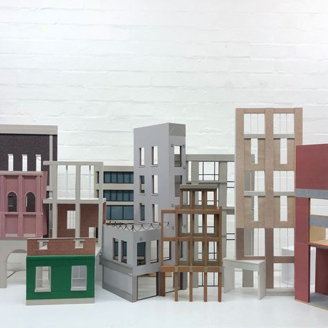 Architecture Facade Model, Facade Model, Whitechapel London, House Columns, Scale Drawings, Art Schools, Urban Design Diagram, Urban Housing, Concept Models Architecture