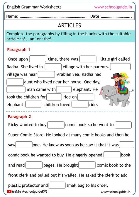 Sep 17, 2023 - Here you can download Free Printable Articles Worksheets | English Grammar Worksheets | English Worksheets | Math Worksheets | Hindi Worksheets. Article Grammar, Articles Worksheet, First Grade Reading Comprehension, School Guide, Materi Bahasa Inggris, English Grammar Exercises, Reading Comprehension Lessons, Grammar For Kids, English Articles