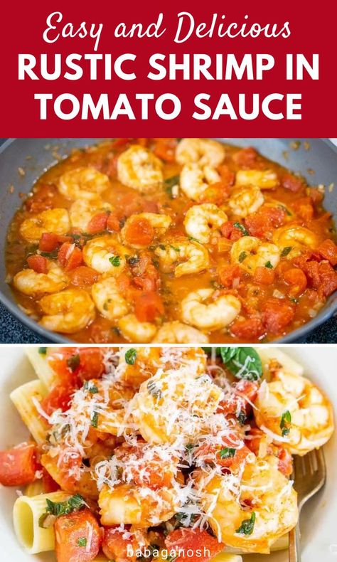 Shrimp Recipes For Dinner Pasta Cherry Tomatoes, Tomato Shrimp Scampi, Easy Frozen Shrimp Dinner, Tomatoe Shrimp Pasta Recipes, Shrimp Pasta Recipes Tomato Sauce, Shrimp In Marinara Sauce, Shrimp Tomatoes Pasta, Shrimp In Red Sauce Recipes, Frozen Shrimp Recipes Easy Pasta Dishes