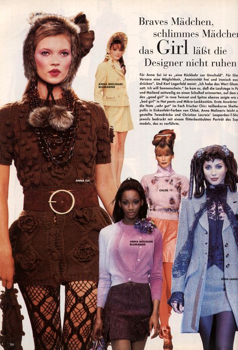 VOGUE GERMANY, JULY 1994 Fashion Magazine Covers Photography, 90s Editorial, Runway Fashion Couture, 80s And 90s Fashion, 90s Models, 1990s Fashion, Kinetic Sculpture, Vogue Germany, Golden Years