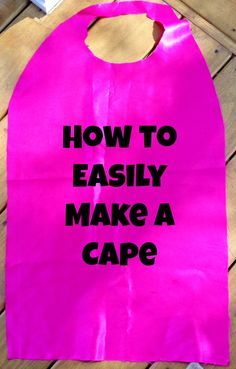 How To Make A Cape For Kids, Super Hero Diy Costumes, Super Hero Ideas, Diy Superhero Cape, Diy Superhero Costume, Super Hero Day, Hero Crafts, Diy Cape, Easy Halloween Costumes For Women