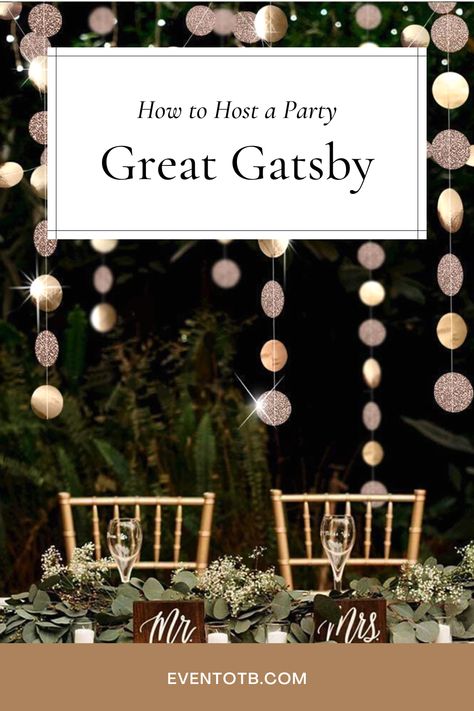 Check out my post about recreating the Great Gatsby pool party scene. I've got some great roaring 20's party ideas for you from Great Gatsby party decor to roaring 20's outfit ideas, everything you need for your 1920s party is in this post! 20s Themed Party Decorations, Great Gatsby Food Appetizers, 1920s Party Ideas Decoration, Great Gatsby Pool Party, 1920s Aesthetic Party Decor, Gatsby Halloween Party, Speak Easy Decorations, Roaring 20s Christmas Party, 1920 Party Ideas