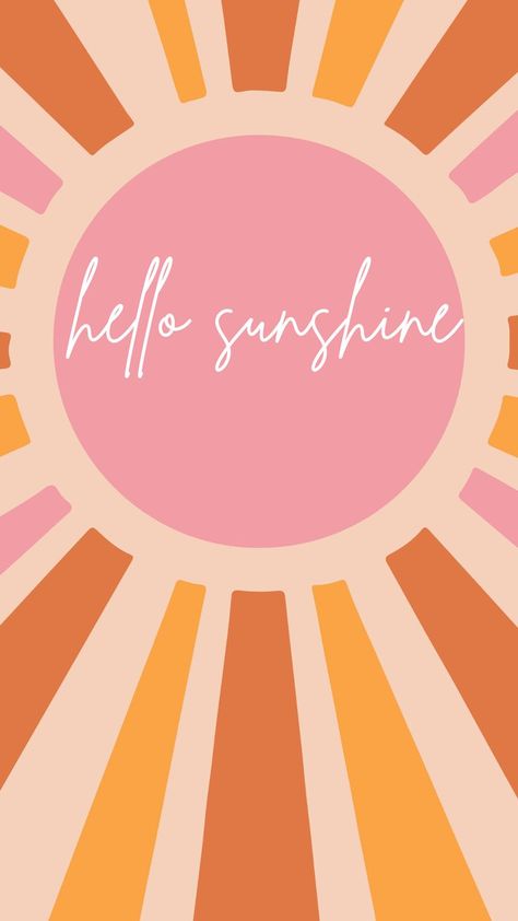 Summertime Iphone Wallpaper, Hello Sunshine Wallpaper, Sunshine Iphone Wallpaper, Summertime Wallpaper, Sunshine Wallpaper, Wallpaper Iphone Summer, Words Wallpaper, Knitting Basics, Drink Labels