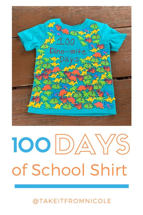 100th Day Shirts Kid, 100 Day Of School Craft, 100 Days Of School Shirt For Boys Diy, 100th Day Tshirt Ideas, 100 Day Shirt Ideas, 100days Of School Shirt, 100 Días De Clases, 100th Day Of School Crafts, 100 Day Of School Project