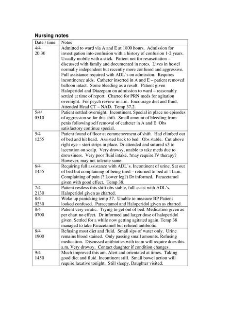 Nursing Progress Notes Examples, Nursing Notes Template, Nursing Notes Examples, Notes Examples, Incontinence Aids, Note Templates, Critical Care Nursing, Note Template, Nursing Notes