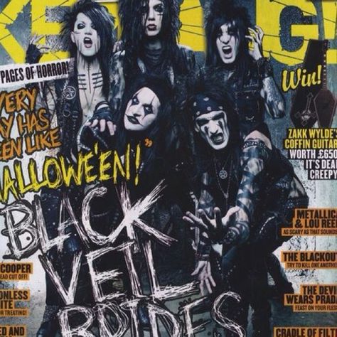 Scene Emo Aesthetic, Kerrang Magazine, I Am Human, Andy Black, Scene Emo, Veil Brides, Brides Magazine, Music Magazines, Black Veil Brides