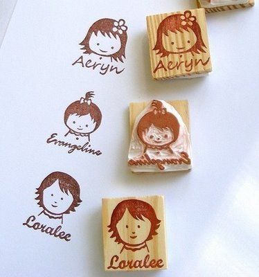 Diy Stamps, Kids Stamps, Hand Carved Stamps, Handmade Stamps, Custom Stamps, Stamp Crafts, Cutie Pie, Apartment Therapy, Kids Stuff