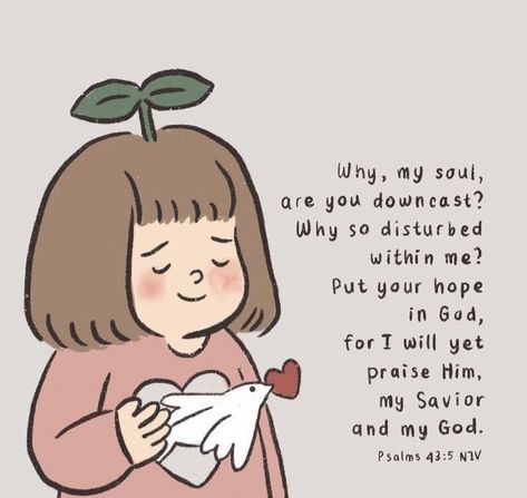 Psalm 43, Hope In God, Psalms, Bible, Comics, Art