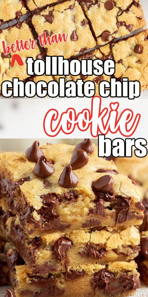 Toll House Chocolate Chip Cookies Bars, Tollhouse Chocolate Chip Cookies, Toll House Chocolate Chip, Retro Desserts, Chocolate Chip Bars, Toll House, Dessert Bar Recipe, Chocolate Chip Cookie Bars, Dessert Aux Fruits