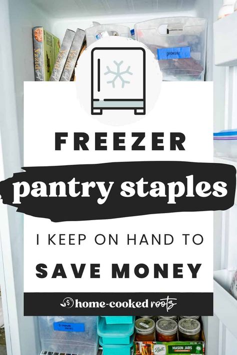 Keeping a well-stocked freezer pantry is a fantastic way to save money and be well-prepared to eat healthy meals without breaking the bank. Here are the top 10 freezer staples I like to have on hand to make quick dinners after a long day! Stock The Freezer Meals, Freezer Stock Up List, Stocked Freezer, Freezer Stock, Freezer Staples, Stock The Freezer, Well Stocked Pantry, Eat Healthy Meals, Pantry Basics