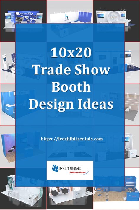 Our truly turnkey 10×20 trade show booth rentals enable you to make the best use of your space so that your exhibit is both functional and visually striking. Whether you want to display products, provide product demos, or wanting to increase brand awareness, LV Exhibit Rentals can provide a truly turnkey 10x20 trade show booth rental package customized to fit your needs. We strive to create smiles by design! #10x20tradeshowbooth, #10x20tradeshowexhibit, #tradeshowbooth 10 X 20 Booth Design, 10x20 Booth Design, 10x20 Trade Show Booth Design, 10x20 Booth Layout, Booth Design Ideas, Wedding Expo Booth, Show Booth Design, Event Booth, Trade Show Booth Design