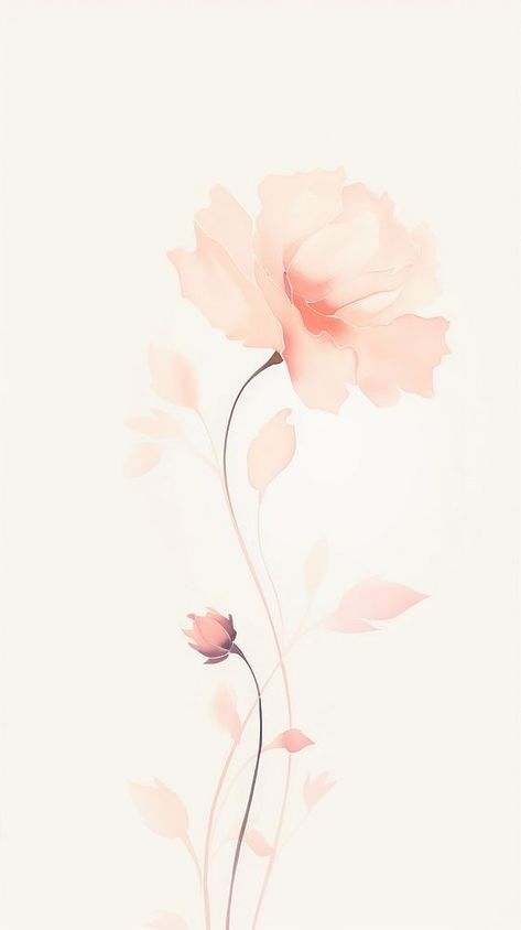 Beautiful flower pattern petal plant.  | premium image by rawpixel.com Elegant Wallpaper Aesthetic, Fine Background, Bach Flowers, Wallpaper Themes, Peach Background, Elegant Wallpaper, Flower Iphone Wallpaper, Wallpaper Abstract, Iphone Wallpaper Themes