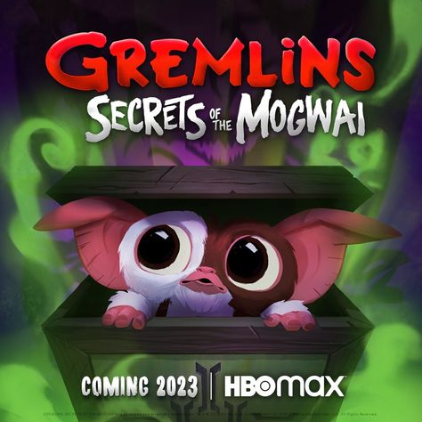 New poster for Gremlins Secrets of the Mogwai! Also looks like the show is coming in 2023 not this year which is a shame but it feels like we're getting closer to a definitive release date at least! Gremlins Secrets Of The Mogwai, Mike Tyson Mysteries, Night Begins To Shine, Beware The Batman, James Hong, Shaggy And Scooby, Tex Avery, Looney Tunes Show, The New Batman