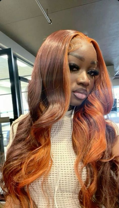 #follow #hairgoals #haircolor #hair #hairstyles #beautyblog #blogging #blogger #blog Wig Colors For Dark Skin, Wig Hairstyles Dark Skin, Hair Color On Dark Skin Women, Frontal Wig Hairstyles, 13x4 Lace Front Wig, Birthday Hairstyles, Dyed Natural Hair, Sew Ins, Pretty Hair Color