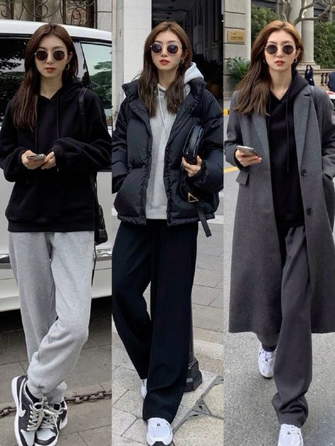 15°c Outfit, Korean Street Fashion Autumn, Taiwan Outfit Travel Autumn, Korean Fashion Winter Classy, Taiwan Winter Outfit Women, Cold Winter Outfits Korean, Japan Travel Outfit Winter, Korean Outfits Casual Chic, Winter Outfits Korean Street Style