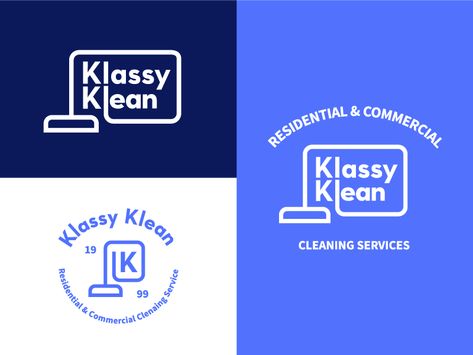 Cleaning Company Branding by Sam Reiss Carpet Cleaning Logo Design, Logo For Cleaning Products, Cleaning Branding Design, Cleaning Company Logo Design, Cleaning Business Branding, Laundry Branding Design, Cleaning Service Branding, Clean Service Logo, Cleaning Company Logo Ideas