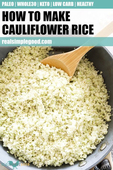 Low Carb Veggie, Make Cauliflower Rice, Keto Side Dish, How To Make Cauliflower, Keto Side, Cauliflower Rice Recipes, Rice Recipes For Dinner, Easy Cauliflower, Healthy Low Carb