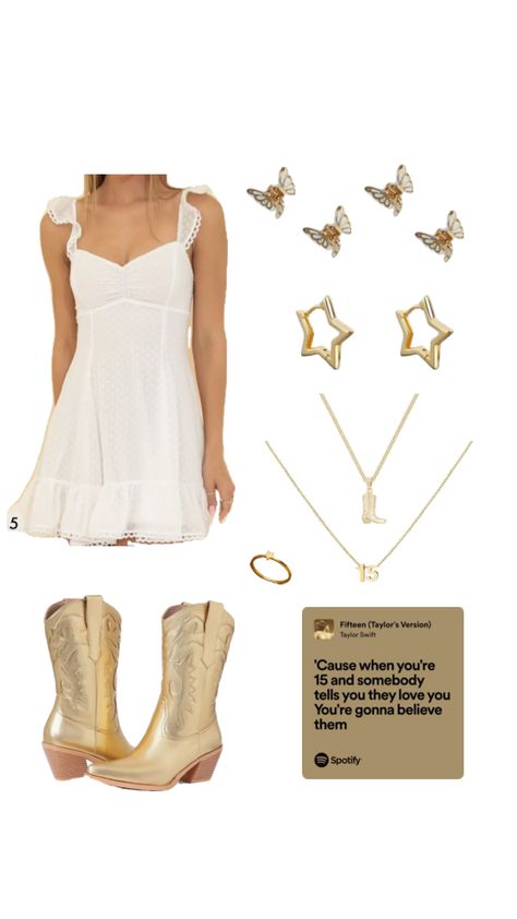 fearless concert outfit! #taylorswift #erastour #fearless #taylorsversion #concertoutfit Fearless Concert Outfit, Disco Party Outfit, Taylor Outfits, Taylor Swift Tour Outfits, Swift Tour, Taylor Swift Fearless, Taylor Swift Outfits, Day Camp, Concert Fits