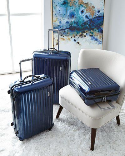 -71NY Bric's  Riccione Blue 27" Spinner Riccione Blue 30" Spinner Riccione Blue 21" Carry-On Spinner Blue Luggage, Cute Luggage, Designer Luggage, Baby Luggage, Luxury Lifestyle Women, Suitcase Bag, Best Luggage, Trolley Bags, Spinner Luggage