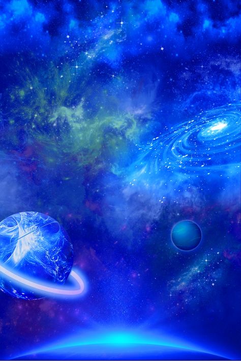 Blue Atmospheric Cosmic Galaxy Blue Galaxy Wallpaper, Blue Atmosphere, Blue Universe, Universe Wallpaper, Pisang Goreng, Wallpaper Galaxy, Cosmic Galaxy, Baby Blue Wallpaper, Galaxy Eyes