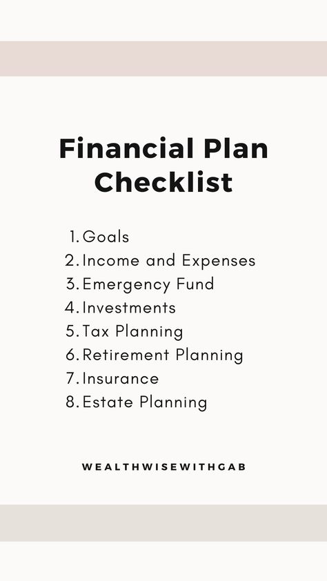 A financial plan is a comprehensive statement of an individual's long-term objectives for security and well-being and a detailed savings and investment strategy for achieving financial freedom. A financial plan may be created independently or with the help of a certified financial planner. It can be for an individual or family, for a business, or for a nonprofit entity. A good financial plan generally includes the following elements. Financial Plan Template, Financial Business Plan, Real Estate Business Plan, Financial Knowledge, Investment Strategy, Savings And Investment, Finance Career, Certified Financial Planner, Financial Plan