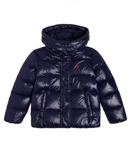 Down jacket in blue - Polo Ralph Lauren Kids | Mytheresa Ralph Lauren Down Coat, Polo Ralph Lauren Puffer Jacket, Ralph Lauren Jacket Outfit, Polo Puffer Jacket, Ralph Lauren Puffer Jacket, Ralph Lauren Winter, Ralph Lauren Coats, Ralph Lauren Coat, Ralph Lauren Puffer