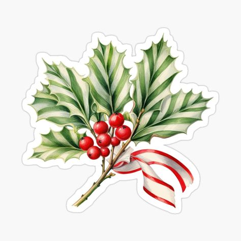 Get my art printed on awesome products. Support me at Redbubble #RBandME: https://www.redbubble.com/i/sticker/Christmas-Green-Holly-Branch-by-My-Magic-World/154586120.EJUG5?asc=u Bow Sticker, Transparent Wall, Holly Branch, Xmas Sticker, Sticker Christmas, Christmas Green, Planner Decorating, Unique Sticker, Christmas Gift Idea