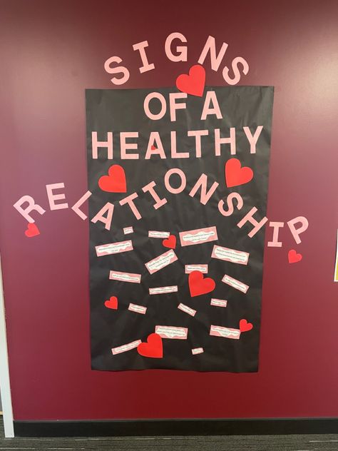 Ra Bulletin Boards Healthy Relationships, Relationship Bulletin Board, Healthy Relationships Bulletin Board, Bulletin Board Valentines, Counselor Bulletin Boards, Res Life Bulletin Boards, Health Bulletin Boards, Valentine Bulletin Boards, Ra Themes