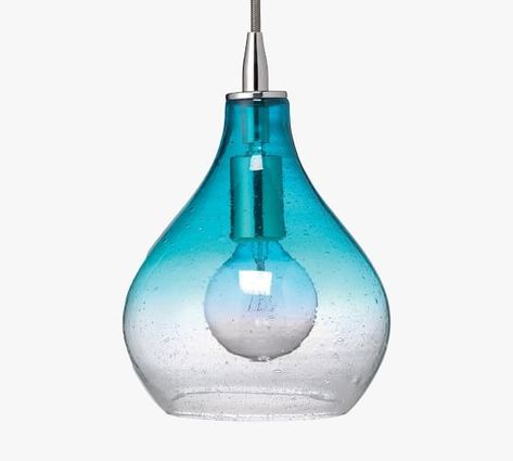 Pendants All Ceiling Lighting | Pottery Barn Blown Glass Pendant, Seeded Glass, Ceiling Lighting, Dimmer Switch, Glass Pendant, Hand Blown Glass, Blown Glass, Glass Pendants, Pottery Barn