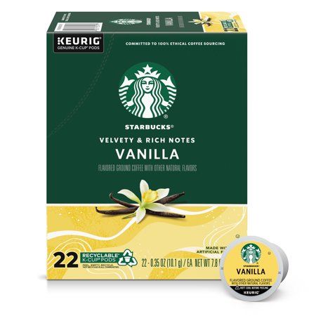 Cafe Starbucks, Starbucks Flavors, Keurig Coffee Pods, Café Starbucks, Starbucks Vanilla, Light Roast Coffee, Toffee Nut, Arabica Coffee Beans, Flavored Coffee