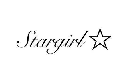 Stargirl Tattoo Lana, Stargirl Tattoo The Weeknd, Stargirl Logo, Stargirl Tattoo, White Background Quotes, Pretty Hand Tattoos, Tattoo Signs, Tattoos For Black Skin, Tattoo Font