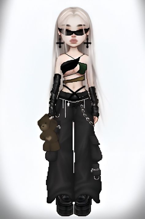 J Pop Outfits, Kpop Everskies, Soloist Outfit, Dance Style Outfits, Korean Outfits Kpop, Everskies Outfits, Bratz Inspired Outfits, Fashion Gal, Aesthetic Roblox Royale High Outfits