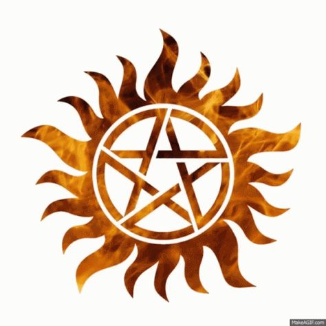 Supernatural SPN GIF - Supernatural SPN Antipossession - Discover & Share GIFs Supernatural Anti Possession Tattoo, Anti Possession Tattoo, Spn Gif, Anti Possession Symbol, Supernatural Tattoo, Winchester Brothers, Art Shop, Cool Gifs, Animated Gif