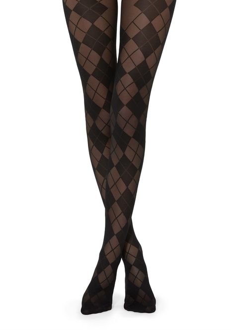 Diamond-Patterned Tights - Calzedonia Diamond Tights, Nylon Tights, Polka Dot Tights, Cute Tights, Striped Tights, Leggings And Socks, Patterned Tights, Stocking Tights, Sheer Tights