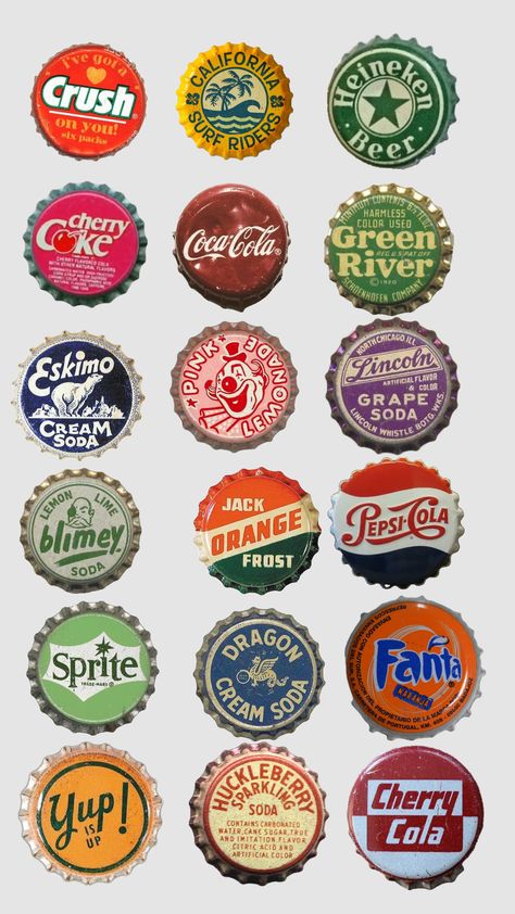 Bottle caps Laptop Case Stickers, Scrapbook Printing, Grape Soda, Gorgeous Cats, Homescreen Iphone, Handmade Pins, Apple Watch Wallpaper, Cherry Flavor, Scrapbook Printables