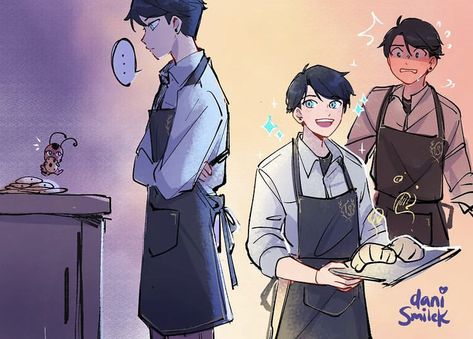 Cooking Cookies, Miraculous Ladybug Oc, Miraculous Ladybug Fanfiction, Ladybug Anime, Miraculous Ladybug Movie, Miraculous Ladybug Fan Art, Miraculous Ladybug Funny, Ladybug Comics, Miraculous Ladybug Comic