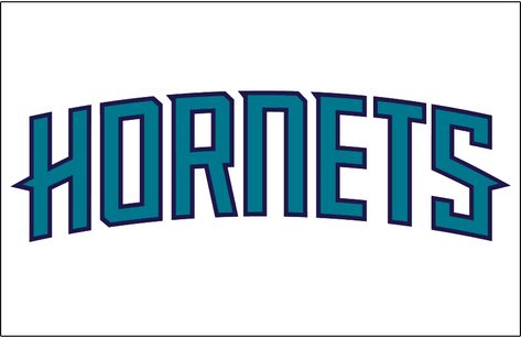 Charlotte Hornets Jersey Logo 2015- Present Charlotte Hornets Jersey, Charlotte Hornets Logo, Hornets Jersey, Hornets Logo, Bear Artwork, Typographic Logo Design, Trendy Fonts, Anniversary Logo, Classic Cartoon Characters