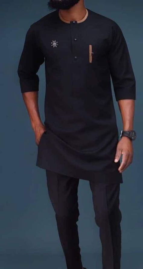 Plain And Pattern Material Style For Men, Latest Ankara Styles For Men 2023, Nigeria Native Design For Men, Africa Mens Fashion African Style, Man Design Fashion, Three Quarter Sleeve Senator For Men, Etibor Styles For Men, Africa Wear For Men, Native Designs For Men